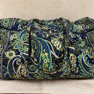 Vera Bradley Green Large Duffle Bag